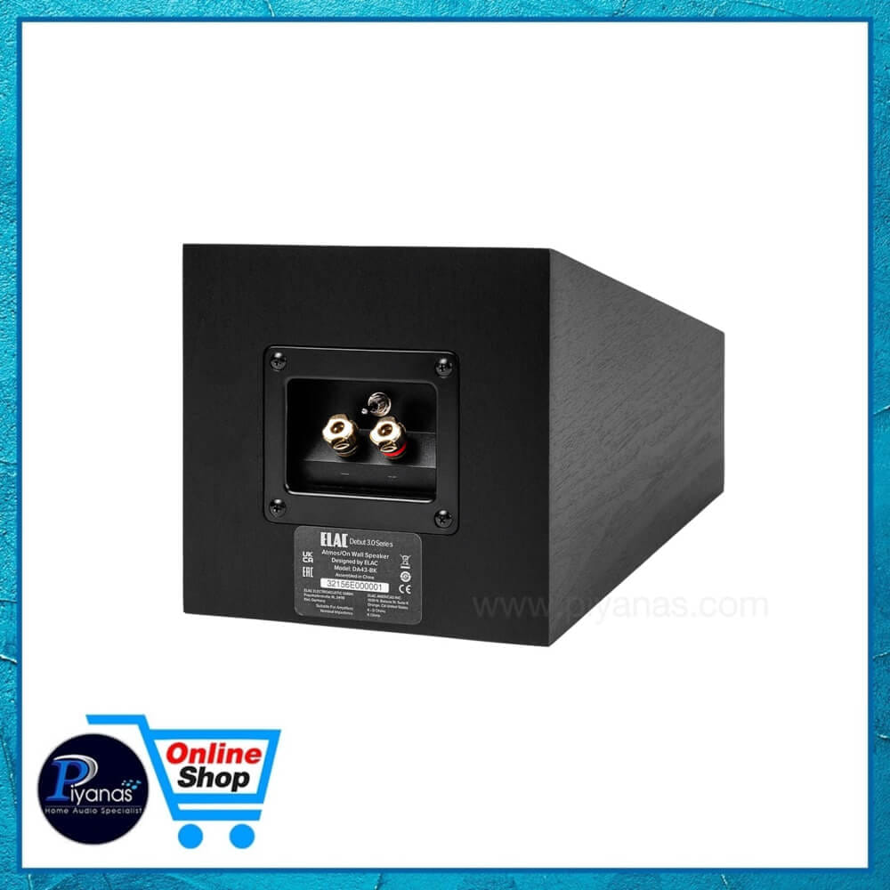 ลำโพง ELAC : DEBUT 3.0 / A-4.3 (สีดำ)